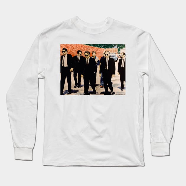 Reservoir Dogs Long Sleeve T-Shirt by BryanWhipple